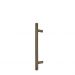 Round 300mm Solid Brass Entrance Handle - RB