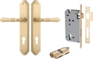 Sarlat Lever - Shouldered Entrance Set - Key / Key - BB