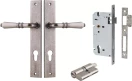 Sarlat Lever - Rectangular Entrance Set - Key / Key - DN