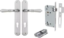 Sarlat Lever - Oval Entrance Set - Key / Key - SC