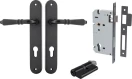 Sarlat Lever - Oval Entrance Set - Key / Key - MB