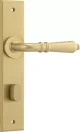 Sarlat Lever - Chamfered Privacy Pair - GLD