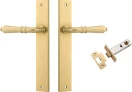 Sarlat Lever - Rectangular Passage Set - GLD