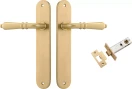 Sarlat Lever - Oval Passage Set - GLD