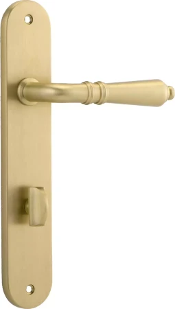 Sarlat Lever - Oval Privacy Pair - GLD