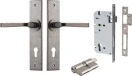 Annecy Lever - Chamfered Entrance Set - Key / Key - DN