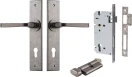 Annecy Lever - Chamfered Entrance Set - Key / Turn - DN