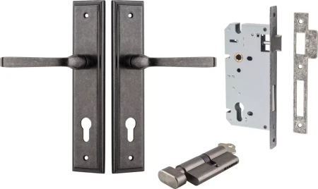 Annecy Lever - Stepped Entrance Set - Key / Turn - DN