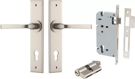 Annecy Lever - Chamfered Entrance Set - Key / Key - SN