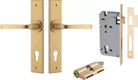 Annecy Lever - Chamfered Entrance Set - Key / Key - BB