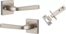 Annecy Lever - Square Rose Integrated Privacy Set - SN