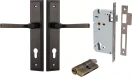 Annecy Lever - Stepped Entrance Set - Key / Key - SB