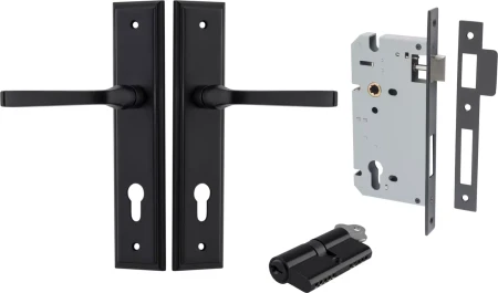 Annecy Lever - Stepped Entrance Set - Key / Key - MB