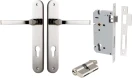 Annecy Lever - Oval Entrance Set - Key / Key - PN