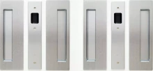 CL400 Bi-Parting Non-Magnetic Passage Set  - 34-40mm Door