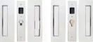 CL400 Bi-Parting Blank/Snib Privacy Set 34-40mm Door - BC