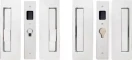 CL400 Bi-Parting Snib/Snib Privacy Set 34-40mm Door - BC