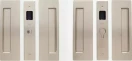 CL400 Bi-Parting Magnetic Passage Set 34-40mm Door - SN