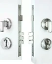 Mini Lever Lock Kit Round 60mm B/Set - BN