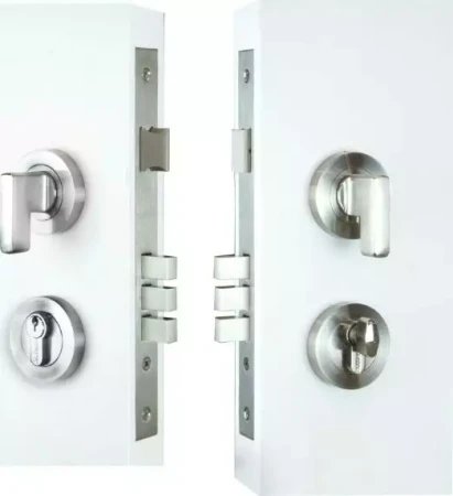 Mini Lever Lock Kit Round 60mm B/Set - SS