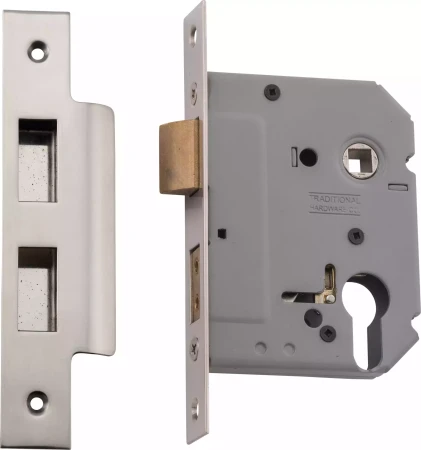 Euro Mortice Lock - Backset 57mm - SN