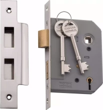 5 Lever Mortice Lock - 57mm Backset