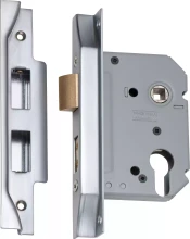 Rebated Euro Mortice Lock -  46mm &  57mm Backset