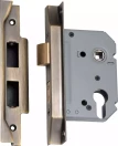 Rebated Euro Mortice Lock -  Backset 57mm - AB