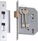 5 Lever Mortice Lock - Backset 57mm - SC