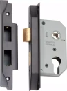 Rebated Euro Mortice Lock - Backset 46mm - AC