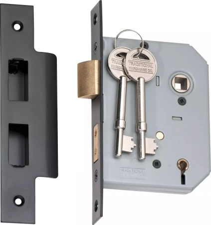 5 Lever Mortice Lock - Backset 57mm - MB