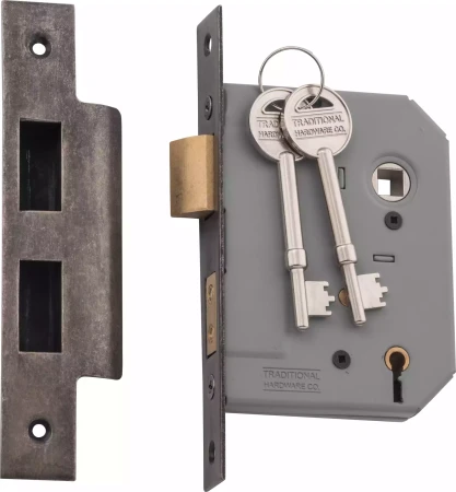 5 Lever Mortice Lock - Backset 57mm - RN