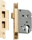 Rebated Euro Mortice Lock - Backset 57mm - SB