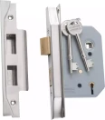 Rebated 5 Lever Mortice Lock - Backset 57mm - SN