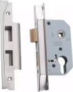 Rebated Euro Mortice Lock - Backset 46mm - SN