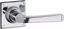 Menton Lever - Square Rose - Passage Pair - CP