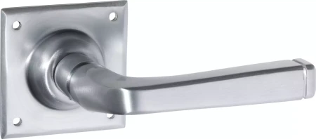 Menton Lever - Square Rose - Passage Pair - SC