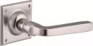 Menton Lever - Square Rose - Passage Pair - SN