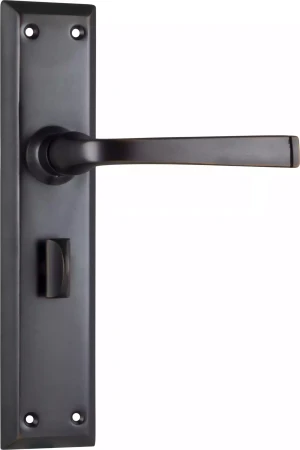 Menton Lever - Long Backplate - Privacy Pair - AC