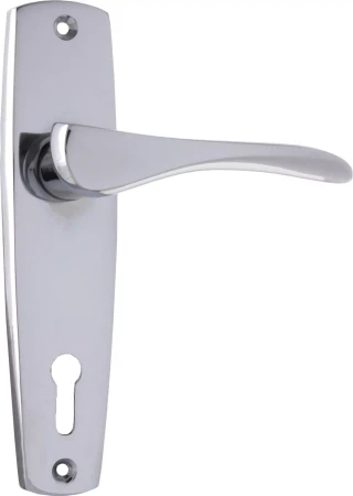 Mid-Century Lever - Long Backplate - Lever Pair - CP