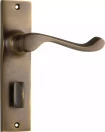 Fremantle Lever - Long Backplate - Privacy Pair - AB