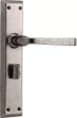 Menton Lever - Long Backplate - Privacy Pair - RN