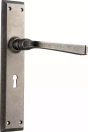 Menton Lever - Long Backplate - Lever Pair - RN