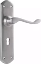 Windsor Lever - Long Backplate - Lever Pair - SC