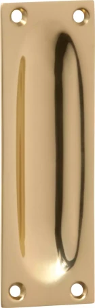 Classic Flush Pull - Small - 88 x 28mm - PB