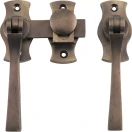 Square French Door Fastener - AB