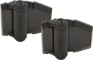 TruClose TCA2 Metal to Timber Hinge Set - BLK