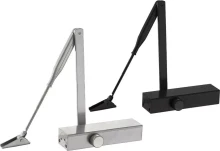 8626 - EN 2-6 Door Closer -  Std Arm/Slide/HO - SIL/BLK