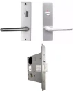 90 Lever on Plate Privacy Door Lock Kit - SC