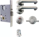 Round  Rose Privacy Disabled Lock Kit